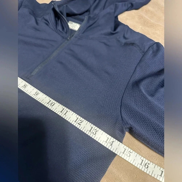 The North Face Quarter Zip Pullover Women’s Size Small Blue Athletic Running - Picture 8 of 8